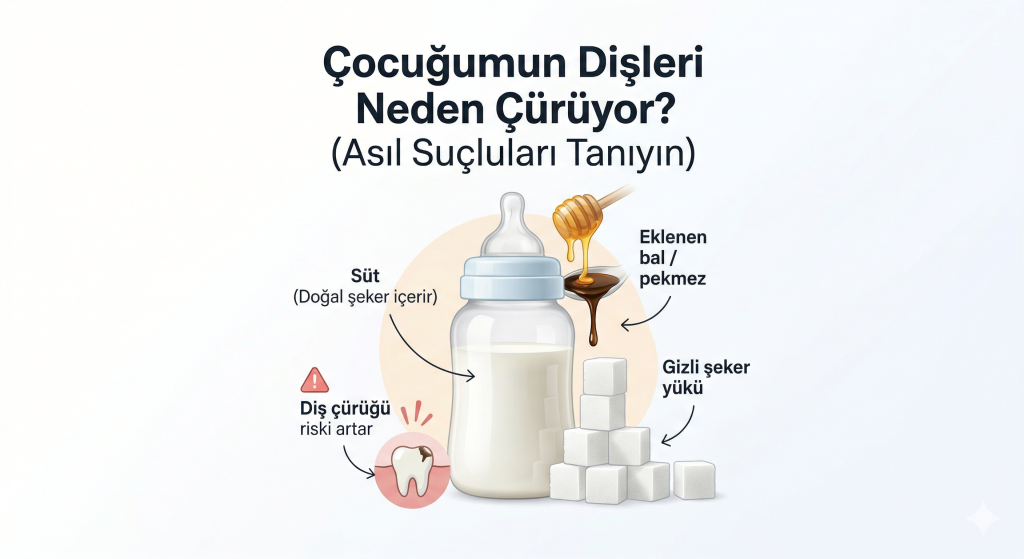 Çocuğunuzun dişleri neden çürüyor?