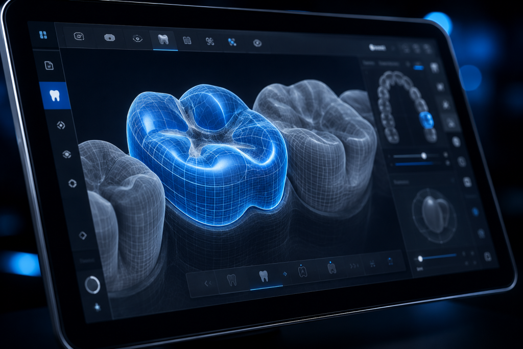 Dental Rezidans dijital diş hekimliği 3D CAD/CAM restorasyon tasarımı