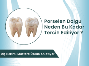 Porselen dolgu tedavisini anlatan Diş Hekimi Mustafa Özcan